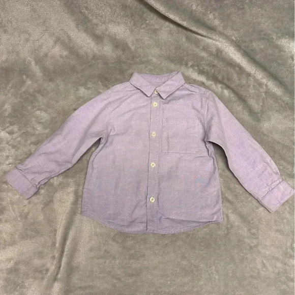 Zara - long sleeve button down shirt. Size 2-3 years - Picture 1 of 3